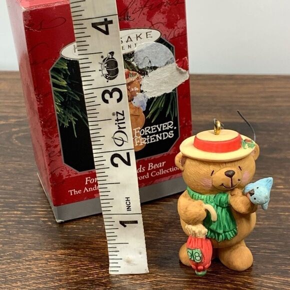 Hallmark Keepsake Forever Friends Bear 1998 Ornament Multicolor - Picture 6 of 6